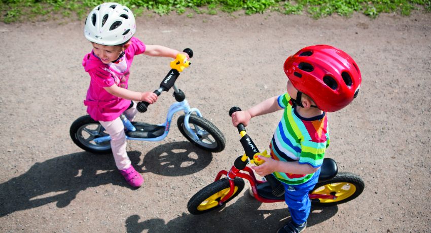 De la draisienne au vélo : témoignage d&rsquo;une famille en mobilité douce