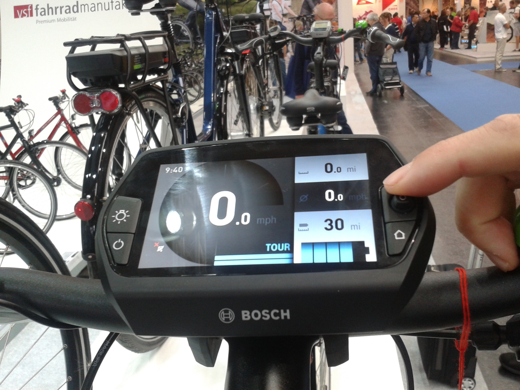 Nouveau display Bosch Nyon