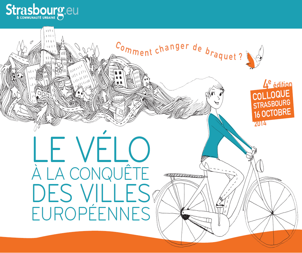 Colloque à Strasbourg : le vélo à la conquête des villes européennes